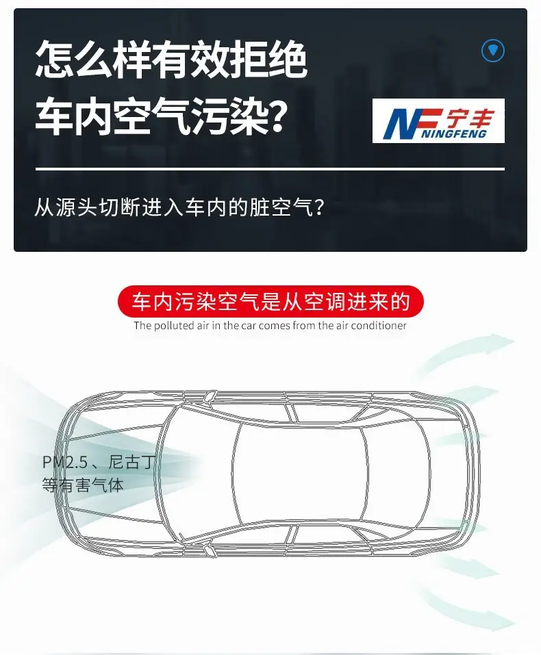 Suitable for Toyota Corolla Camry Levin Rav4 Reizhi New Vios Air Conditioning Filter Element Air Filter — feature 16