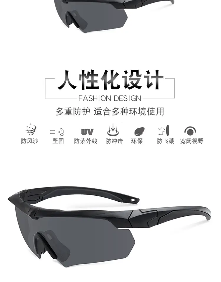 Real Life Shooting Glasses with Windproof & Anti-UV Protection — feature 7