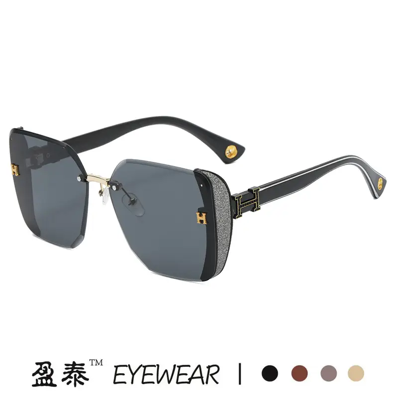 Korean Style Glitter Starry Sunglasses Women - Image 4
