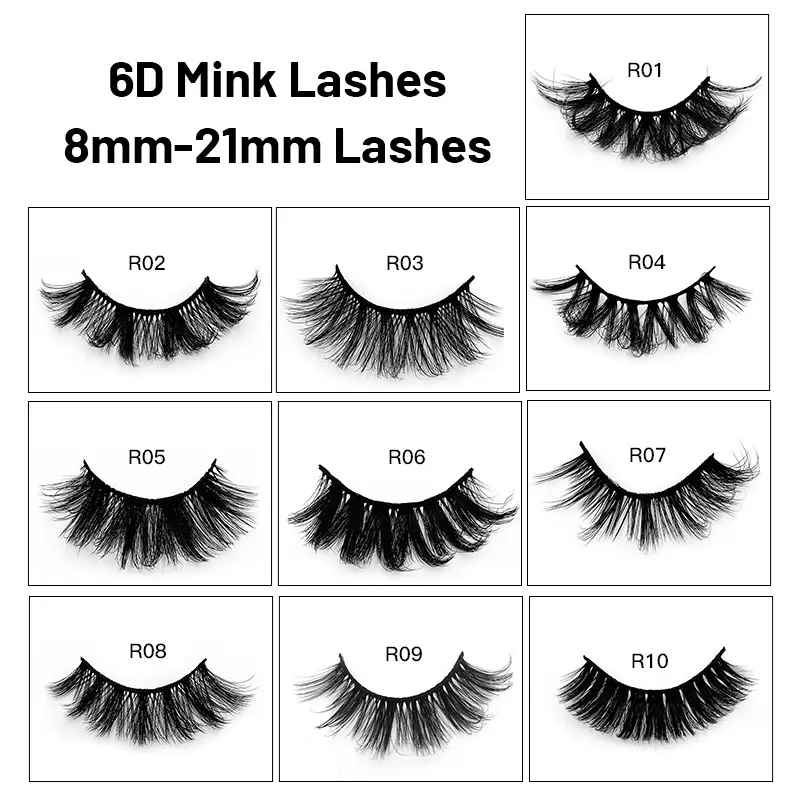 Luxury False Eyelashes 3 Pairs 6D Multi Layer - Image 12