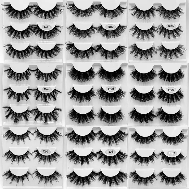 Luxury False Eyelashes 3 Pairs 6D Multi Layer - Image 13