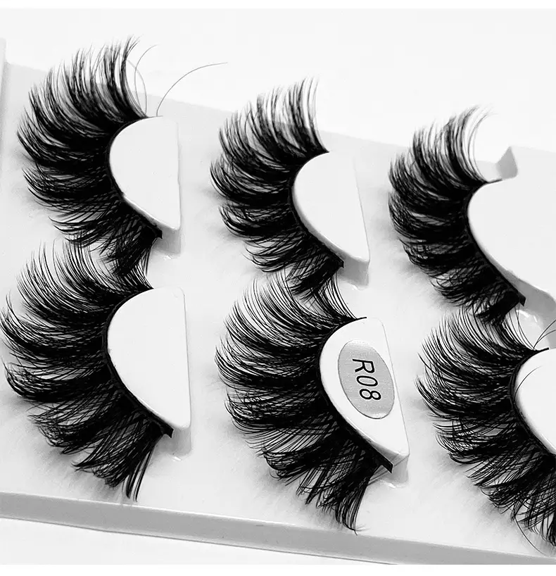 Luxury False Eyelashes 3 Pairs 6D Multi Layer — feature 23