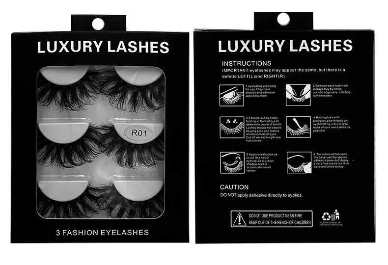 Luxury False Eyelashes 3 Pairs 6D Multi Layer — feature 5