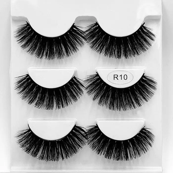Luxury False Eyelashes 3 Pairs 6D Multi Layer - Image 10