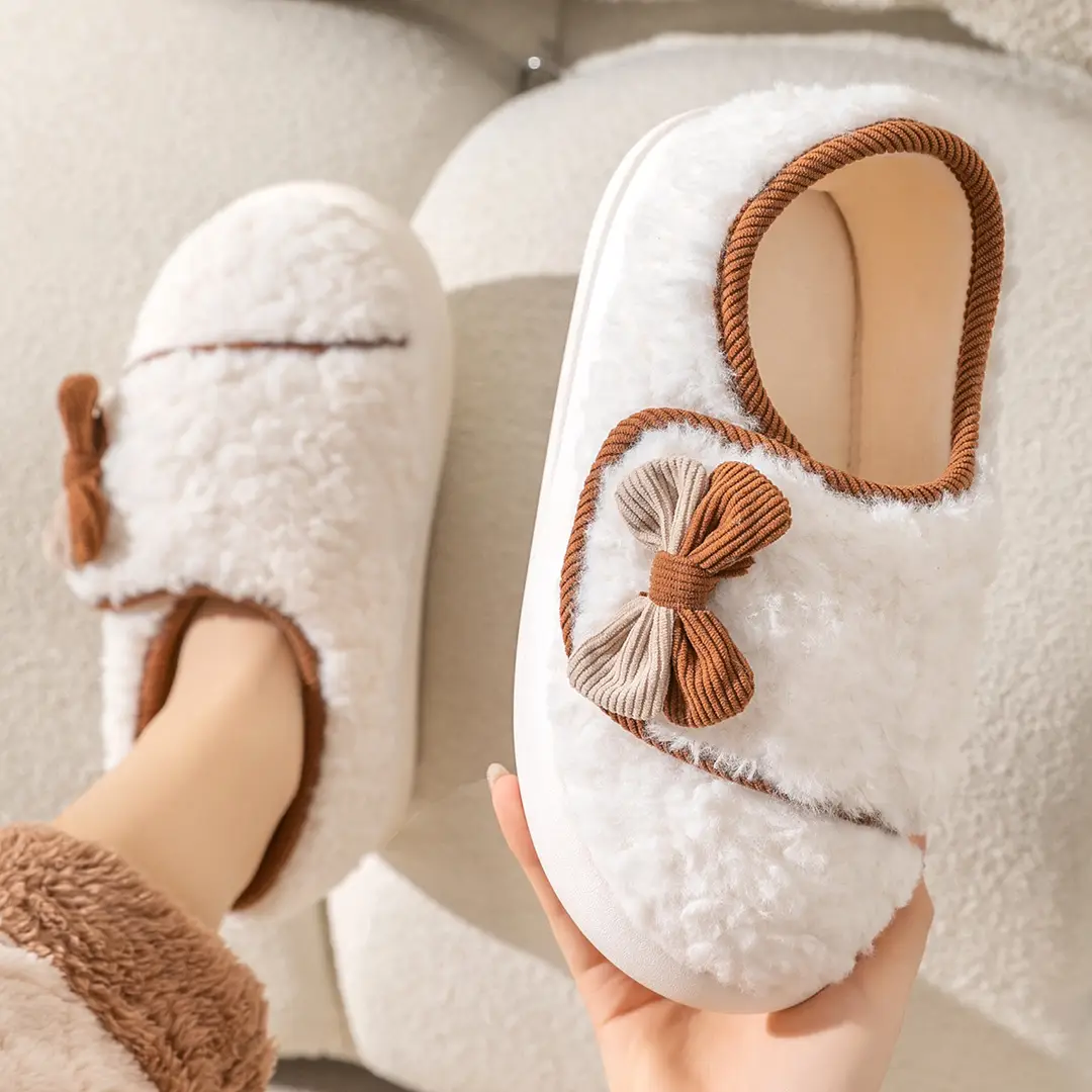 Maternity Shoes for Autumn and Winter, Closed Heel, Soft Sole, Non-Slip, 2026 New Model, October, for Pregnant and Postpartum Women, Spring and Autumn Cotton Slippers for Women - Image 4
