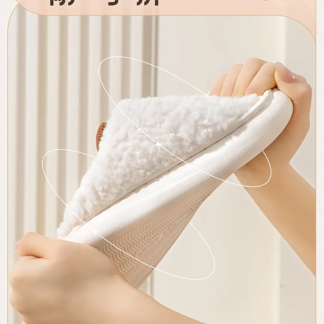 Maternity Shoes for Autumn and Winter, Closed Heel, Soft Sole, Non-Slip, 2026 New Model, October, for Pregnant and Postpartum Women, Spring and Autumn Cotton Slippers for Women — feature 6