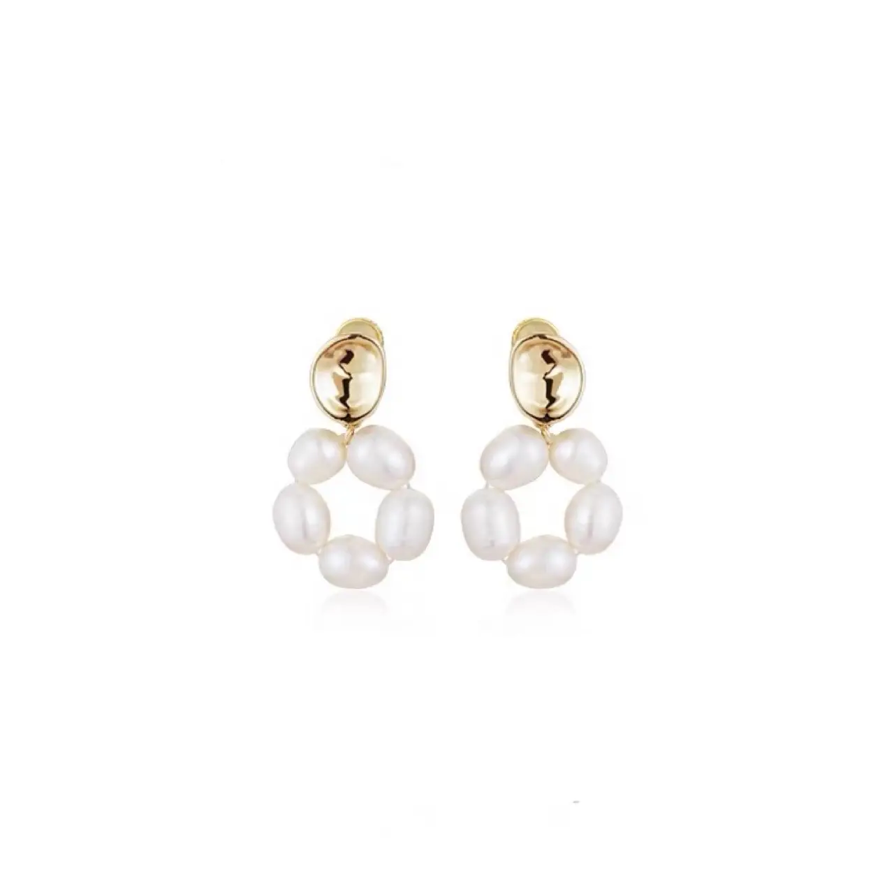 Natural Freshwater Pearl Earrings for Women - Image 5