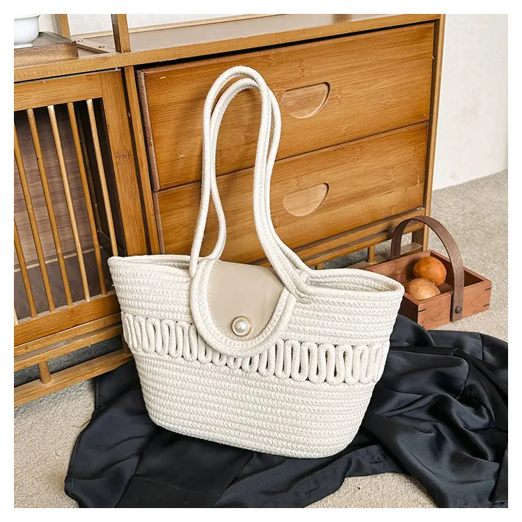 Trendy Minimalist Handheld Basket Bag for Women — feature 20