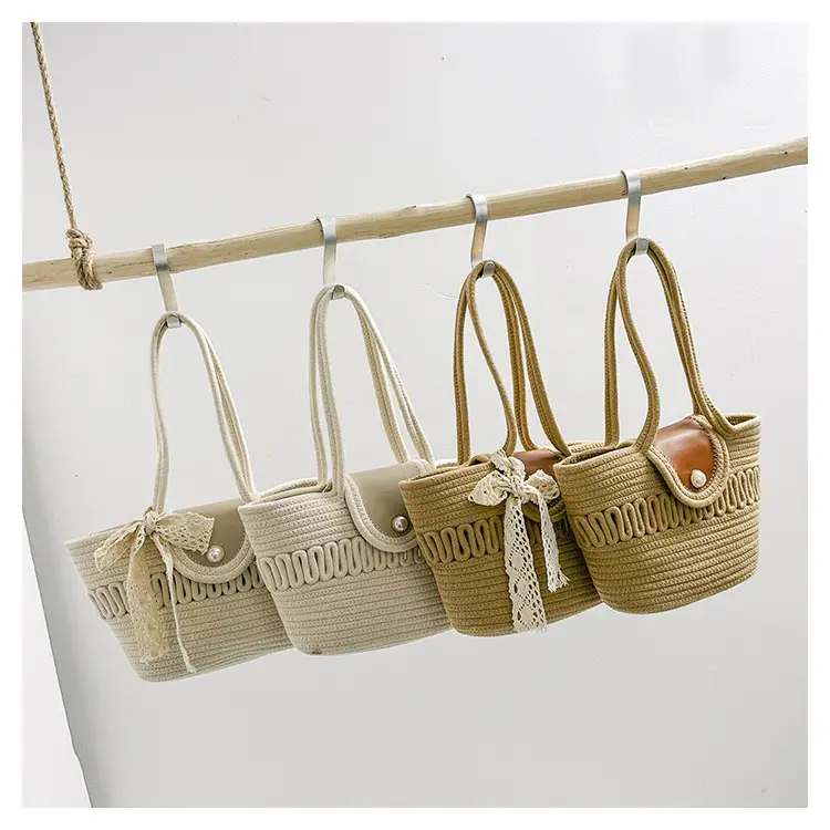 Trendy Minimalist Handheld Basket Bag for Women — feature 25