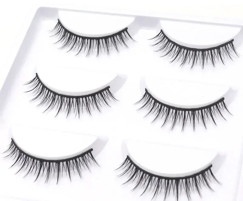 Fairy False Eyelashes Black Hard Stem Set — feature 7