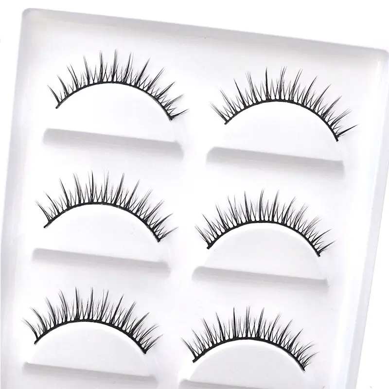 Fairy False Eyelashes Black Hard Stem Set — feature 8