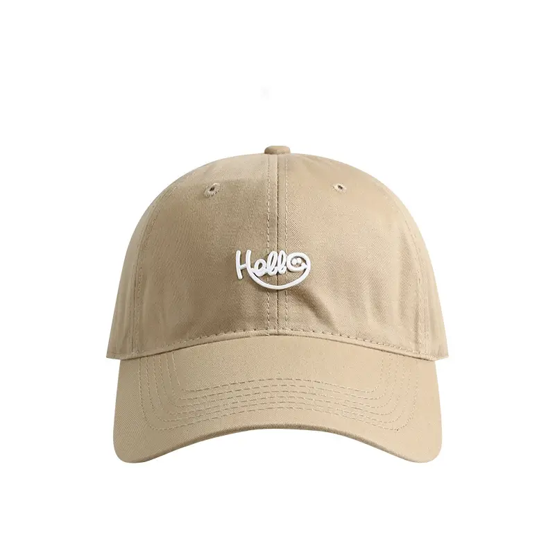 Men's Black Hee Face Baseball Cap with Wide Brim - Image 23