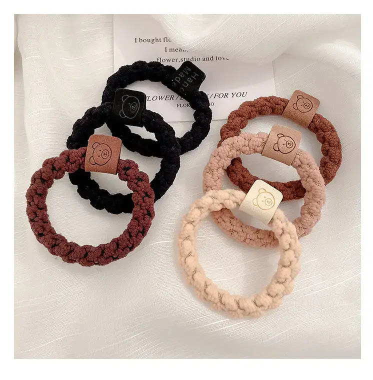Black Heart Elastic Hair Ties for Women — feature 20