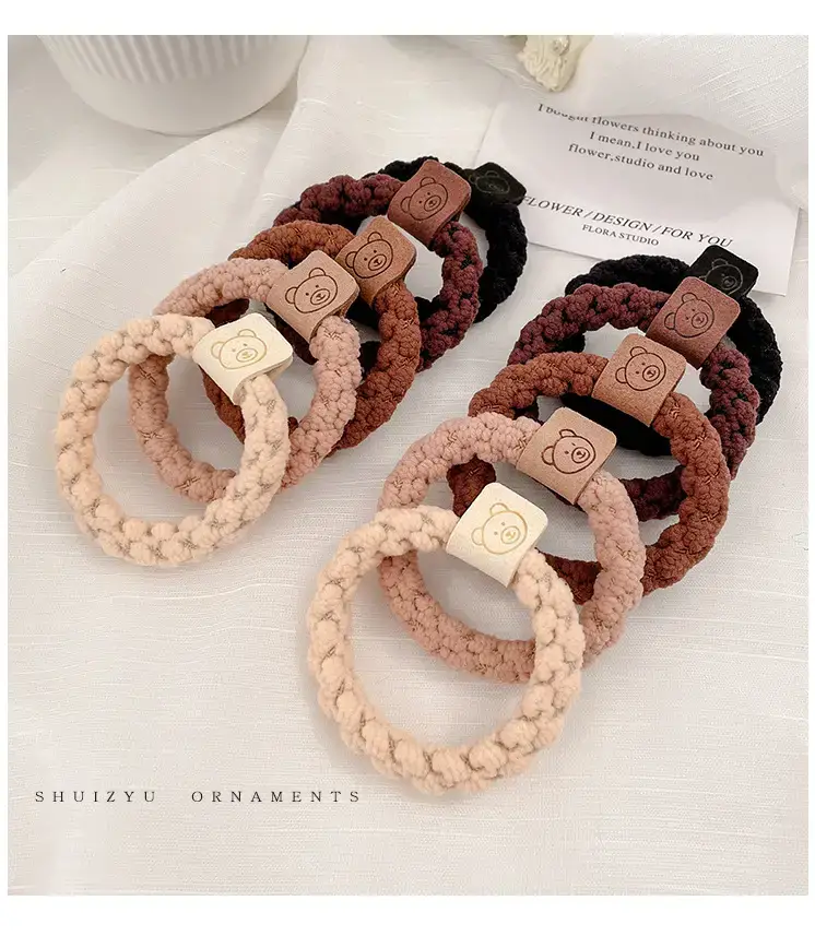Black Heart Elastic Hair Ties for Women — feature 23