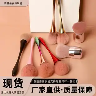 Mini Round Head Lipstick Brush with Lid Portable Makeup Brush — feature 11