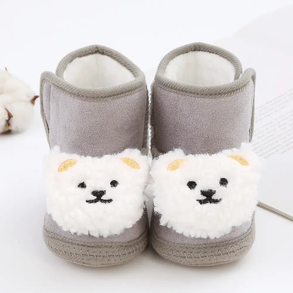 Cute Bear Design Baby Shoes 0-1Yr Soft Non-Slip — feature 10