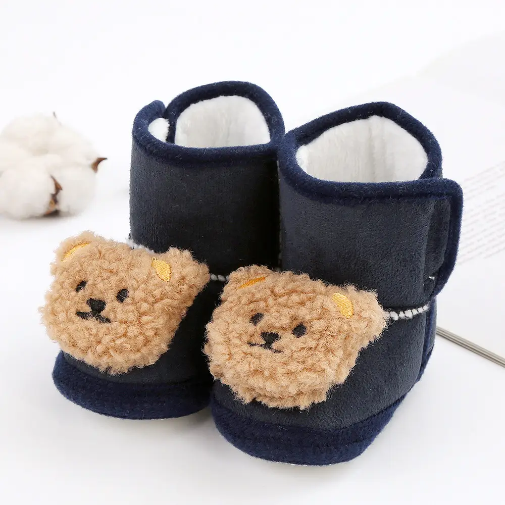 Cute Bear Design Baby Shoes 0-1Yr Soft Non-Slip — feature 11