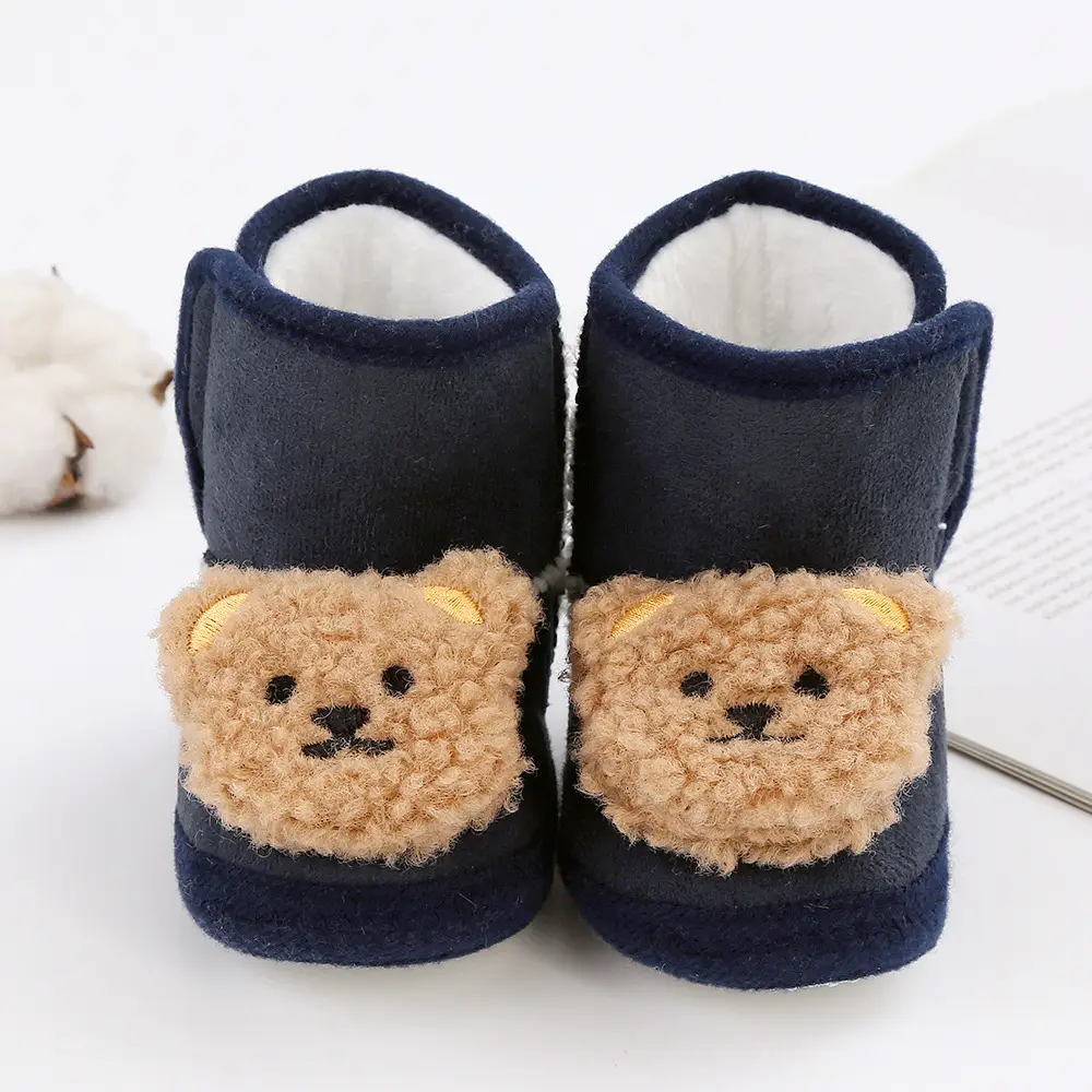 Cute Bear Design Baby Shoes 0-1Yr Soft Non-Slip — feature 12