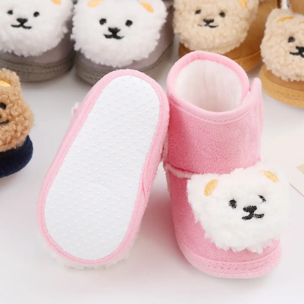 Cute Bear Design Baby Shoes 0-1Yr Soft Non-Slip — feature 17