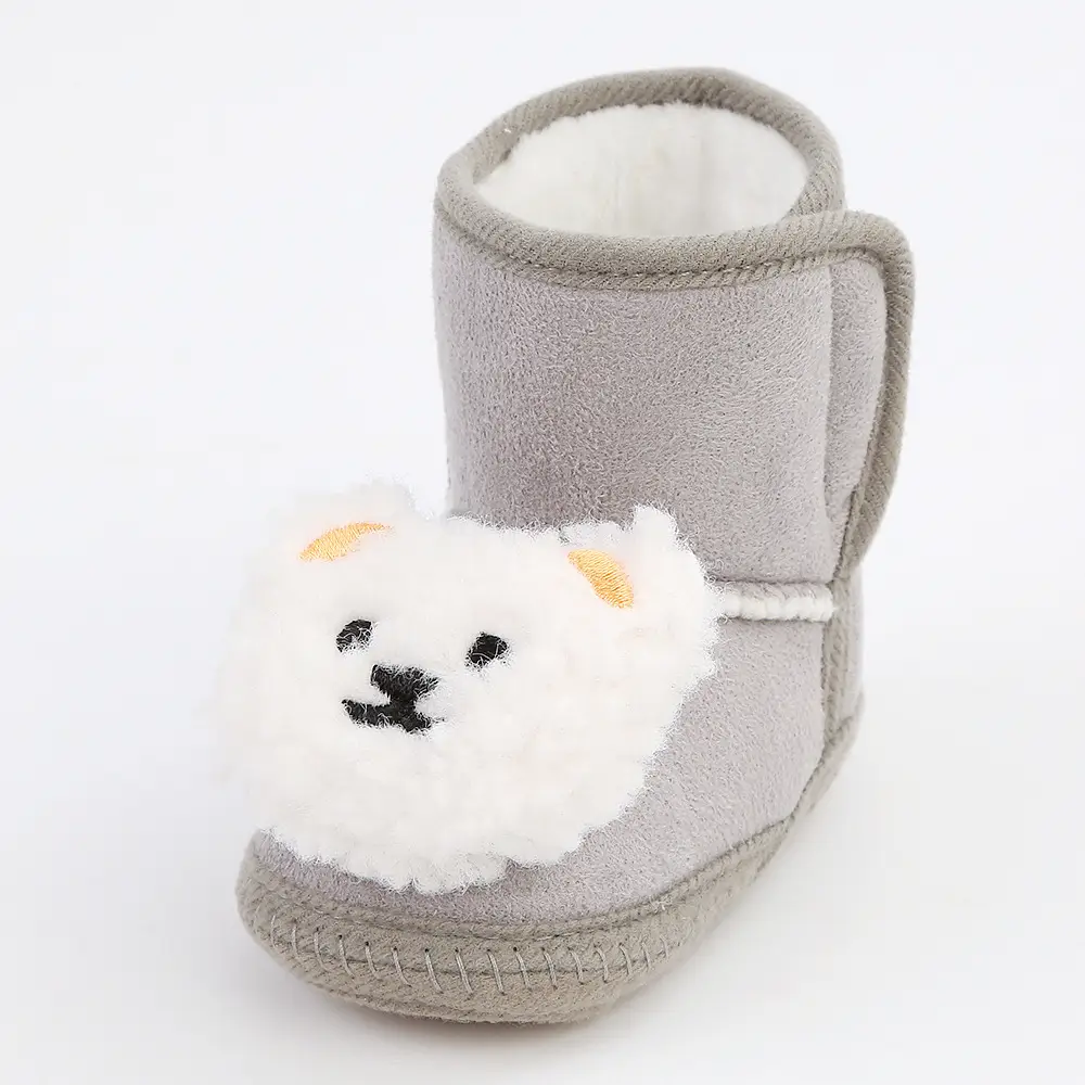 Cute Bear Design Baby Shoes 0-1Yr Soft Non-Slip — feature 3