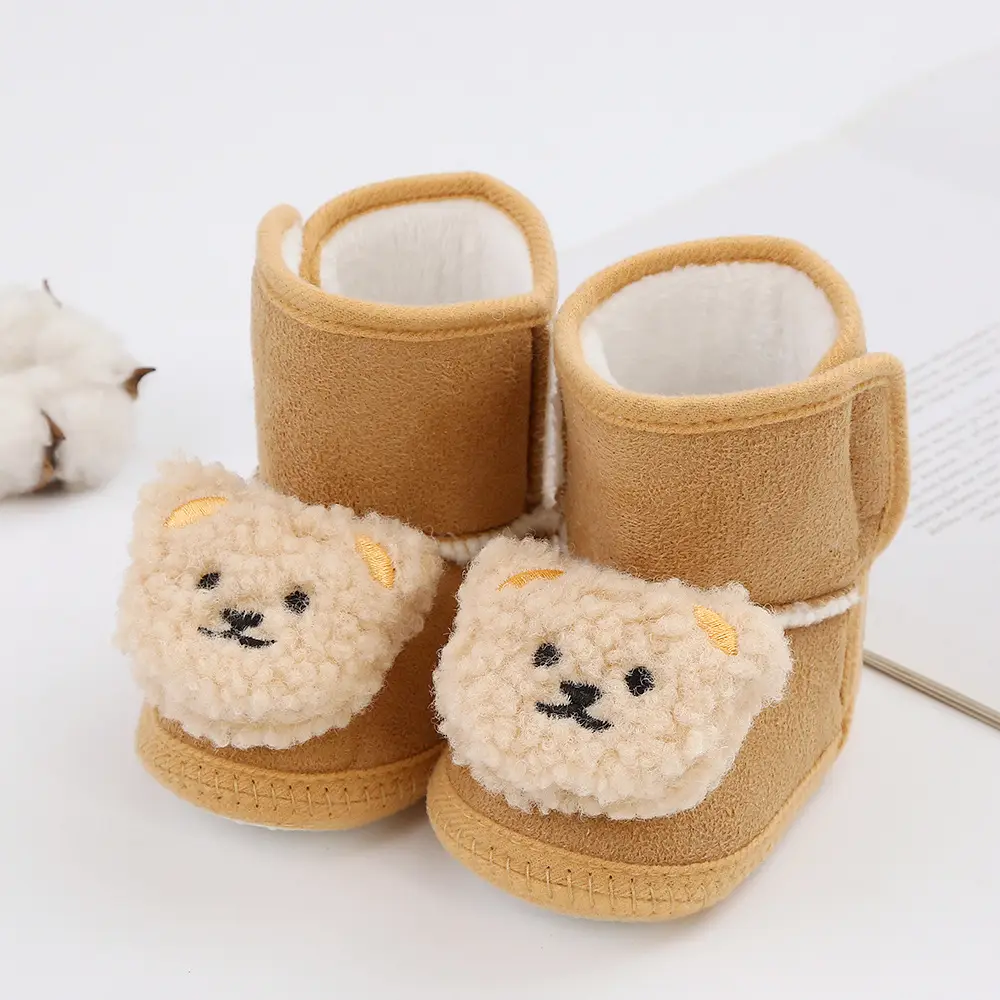 Cute Bear Design Baby Shoes 0-1Yr Soft Non-Slip — feature 5
