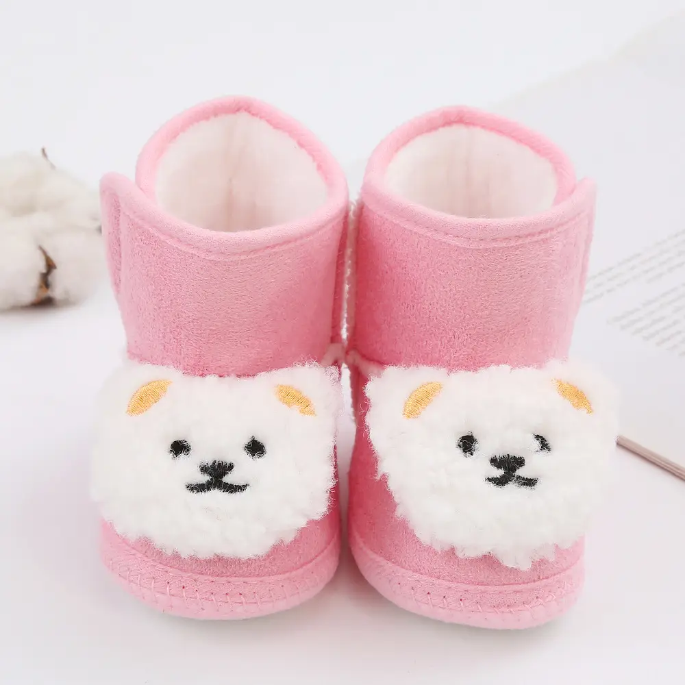 Cute Bear Design Baby Shoes 0-1Yr Soft Non-Slip — feature 7