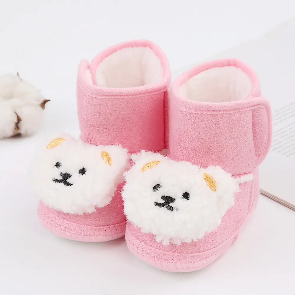 Cute Bear Design Baby Shoes 0-1Yr Soft Non-Slip — feature 8
