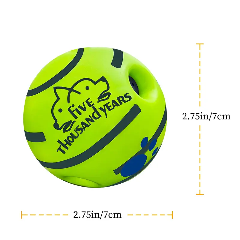 Amazon pet dog toy self-hi ball giggle ball rolling sound ball molar relieving stuffy bite-resistant funny dog artifact