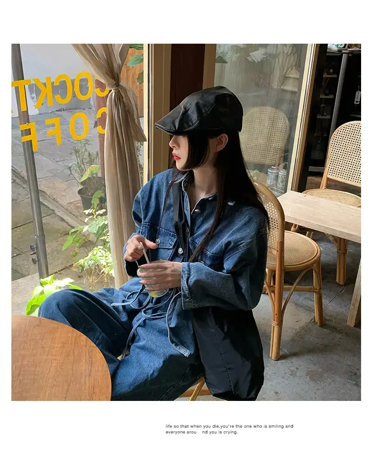 Pu Leather Black Peaked Cap for Women Summer Retro British Style — feature 7
