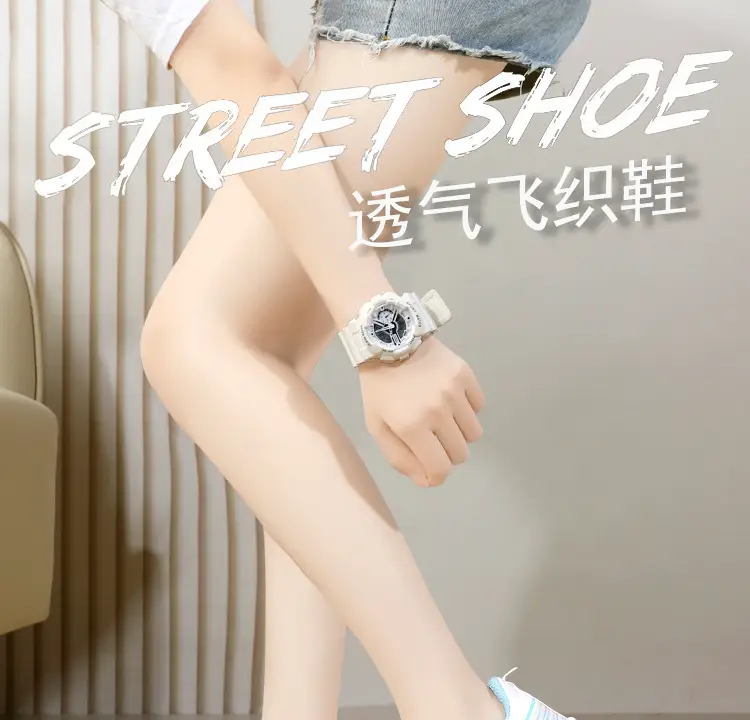 Women's 2025 Breathable Mesh Running Shoes White Pink โ feature 7
