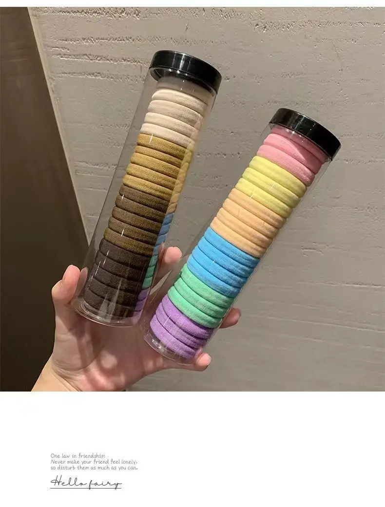 20 Pcs High Elastic Rainbow Hair Rings for Adult Hair Accessories — feature 7