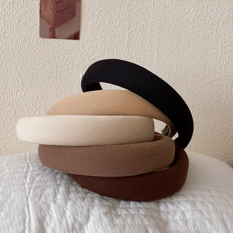Black Retro Cranial Top Headband for Women — feature 37