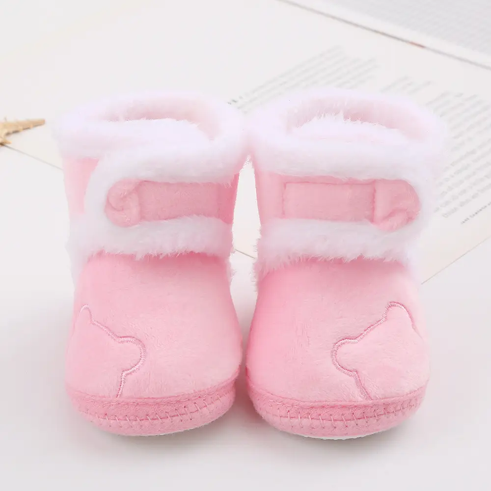Newborn Baby Shoes Soft Cotton 0-1Yr Winter Warm — feature 4