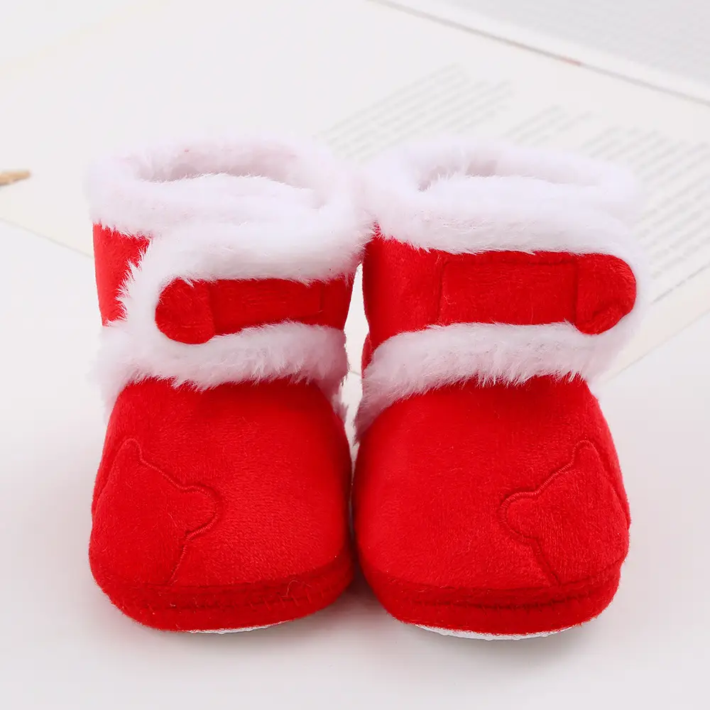Newborn Baby Shoes Soft Cotton 0-1Yr Winter Warm — feature 5