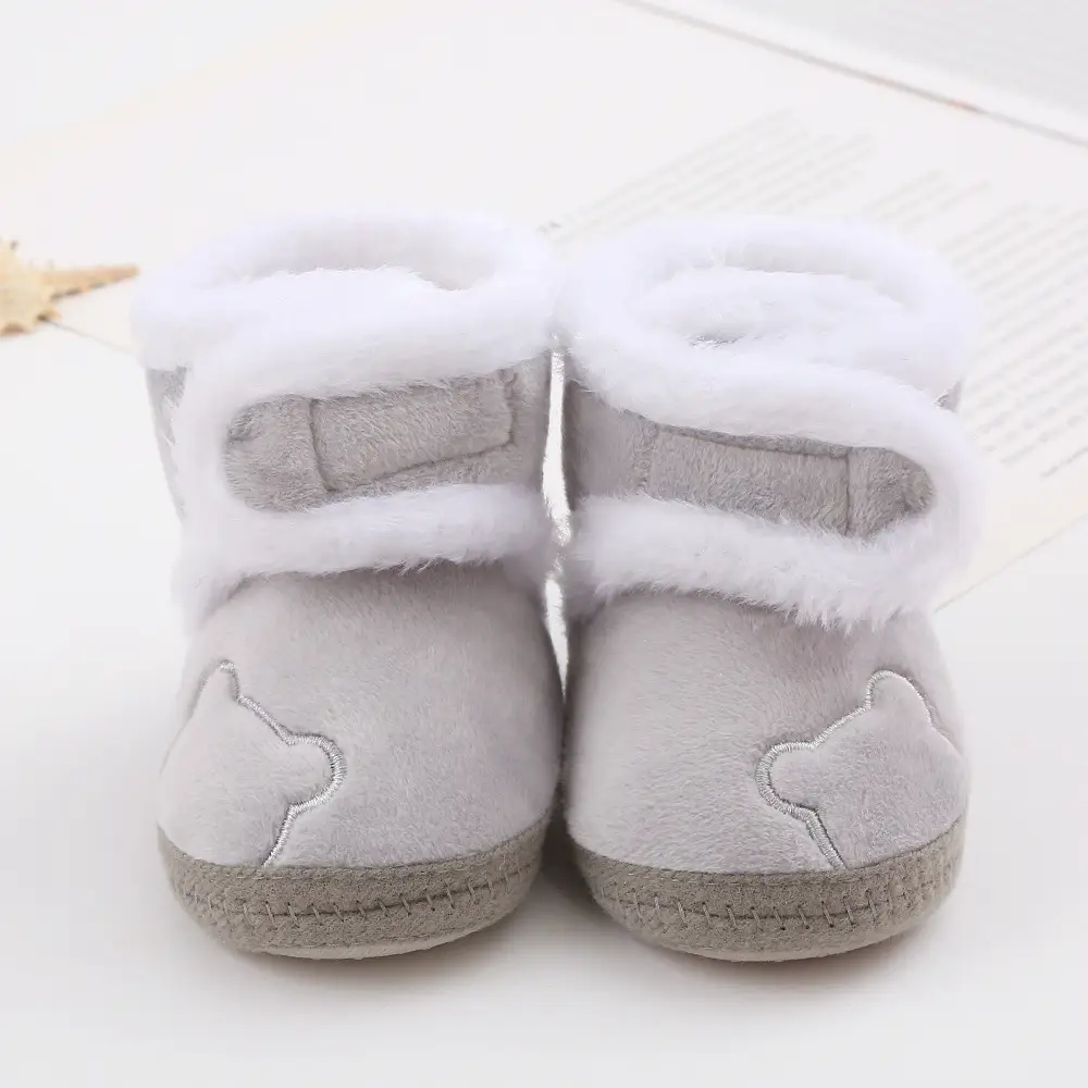 Newborn Baby Shoes Soft Cotton 0-1Yr Winter Warm — feature 7