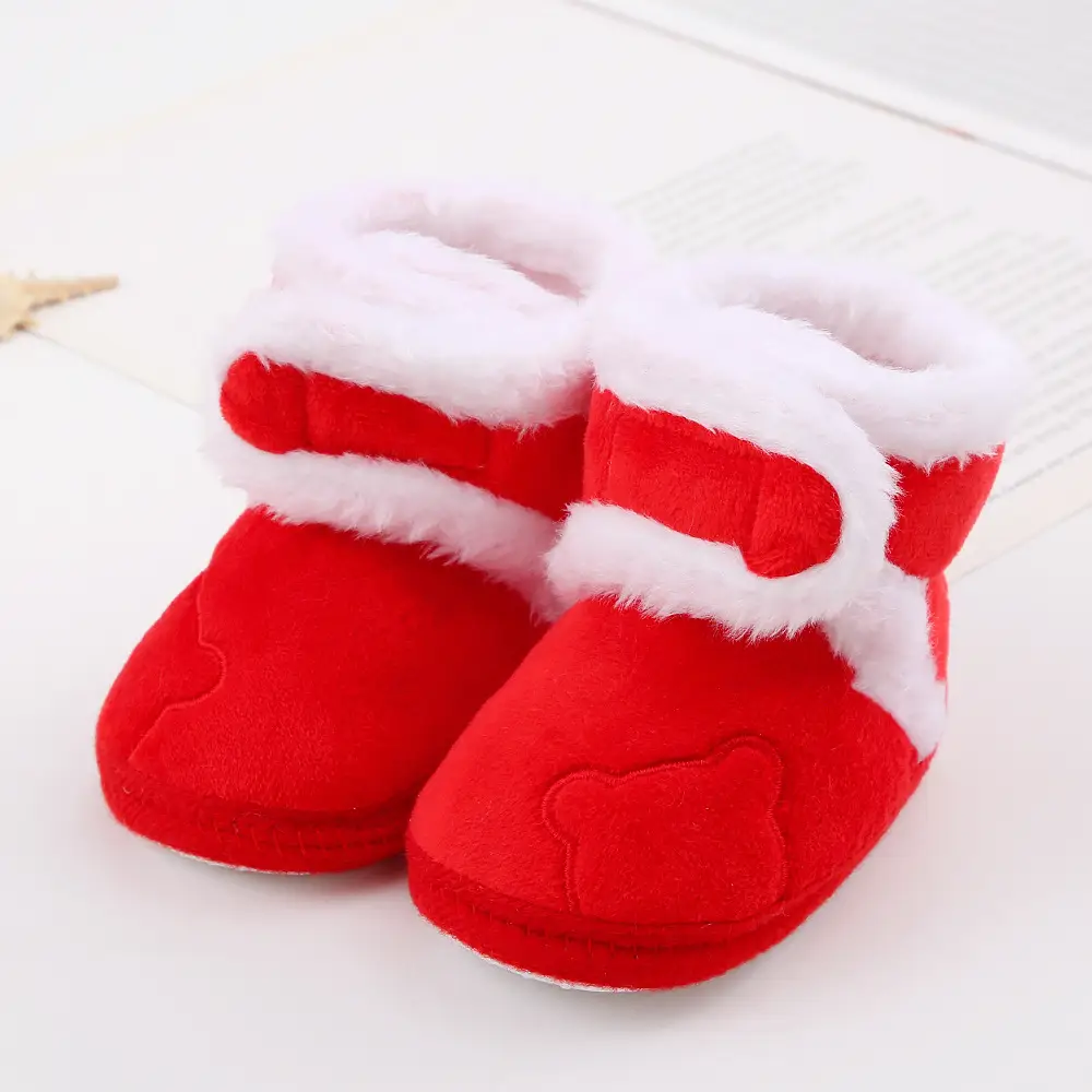 Newborn Baby Shoes Soft Cotton 0-1Yr Winter Warm