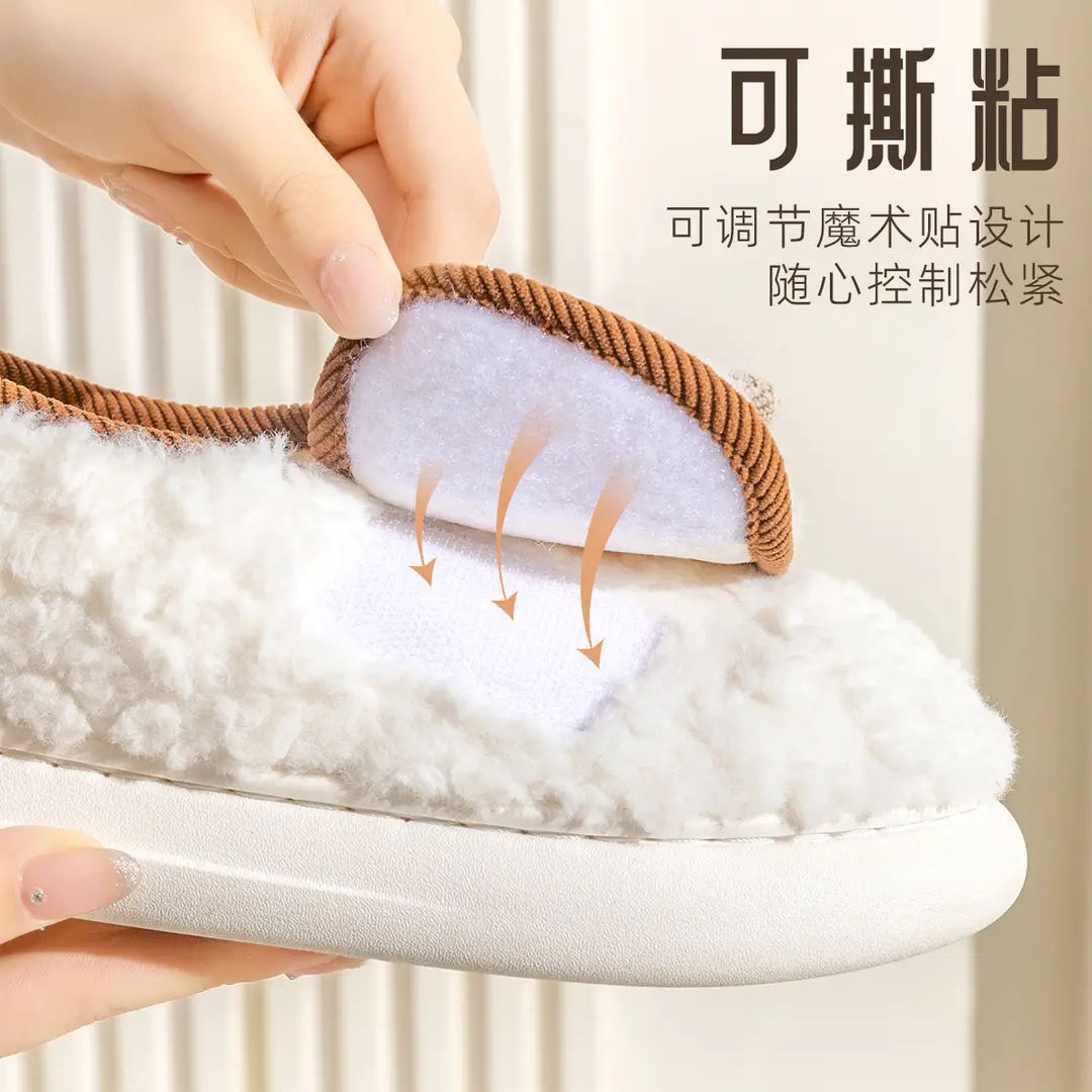 Postpartum Shoes Autumn Winter 2026 New Style Closed-Back Cotton Shoes Soft Sole Non-Slip October Pregnant Women Postpartum Spring Autumn Cotton Slippers for Women