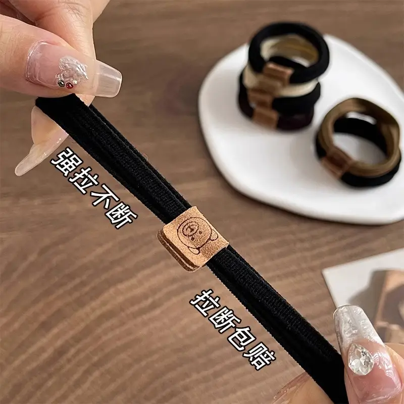 Women Rubber Hair Ties 2025 New Classy Durable No Hurt - Image 9