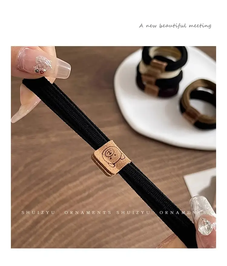 Women Rubber Hair Ties 2025 New Classy Durable No Hurt — feature 27