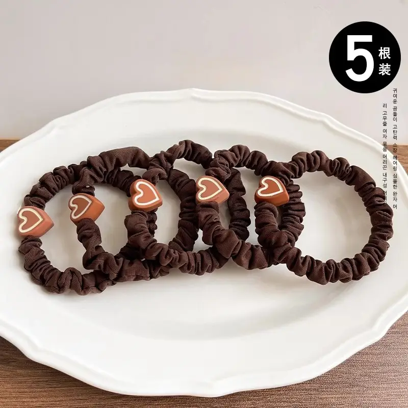 Women Rubber Hair Ties 2025 New Classy Durable No Hurt - Image 4