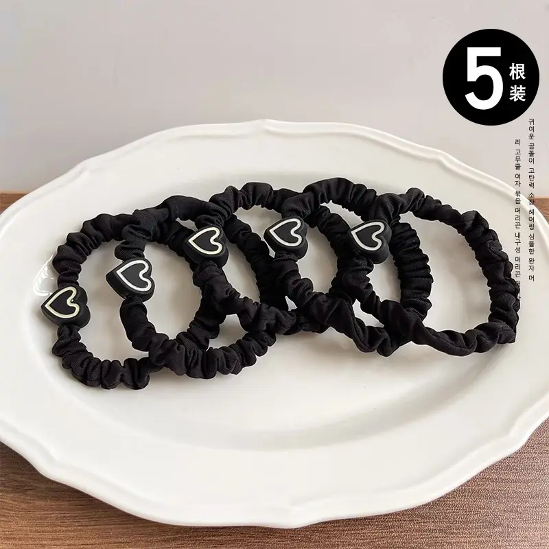 Women Rubber Hair Ties 2025 New Classy Durable No Hurt - Image 5