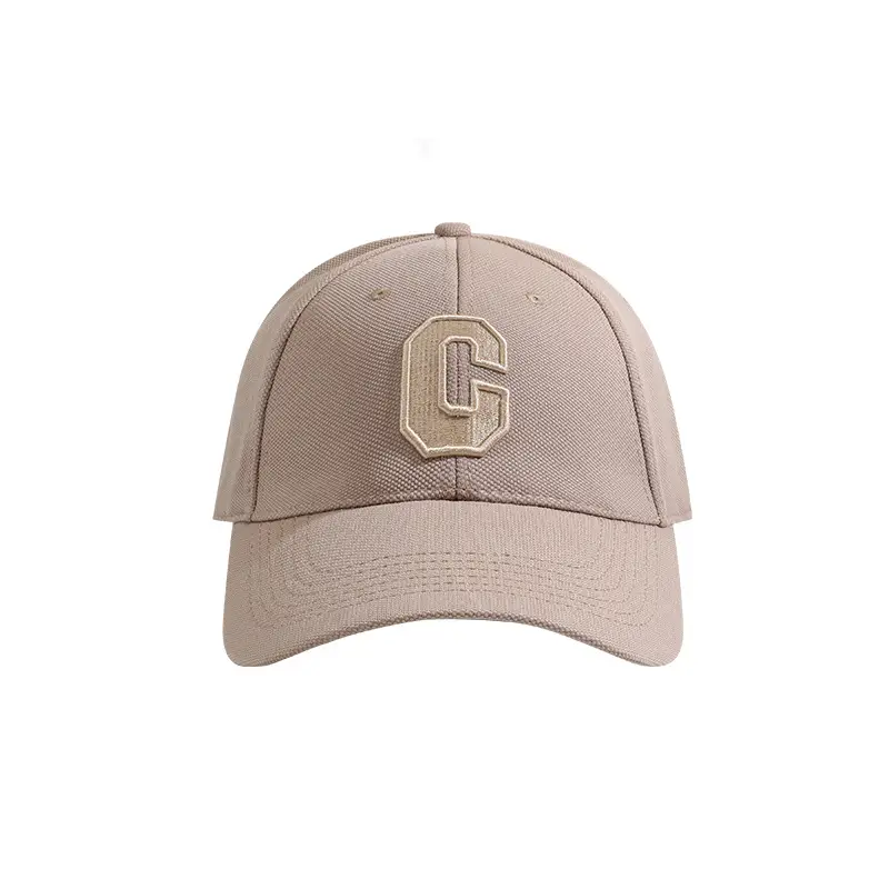 Korean Style Letter Embroidered Black Cap - Image 15