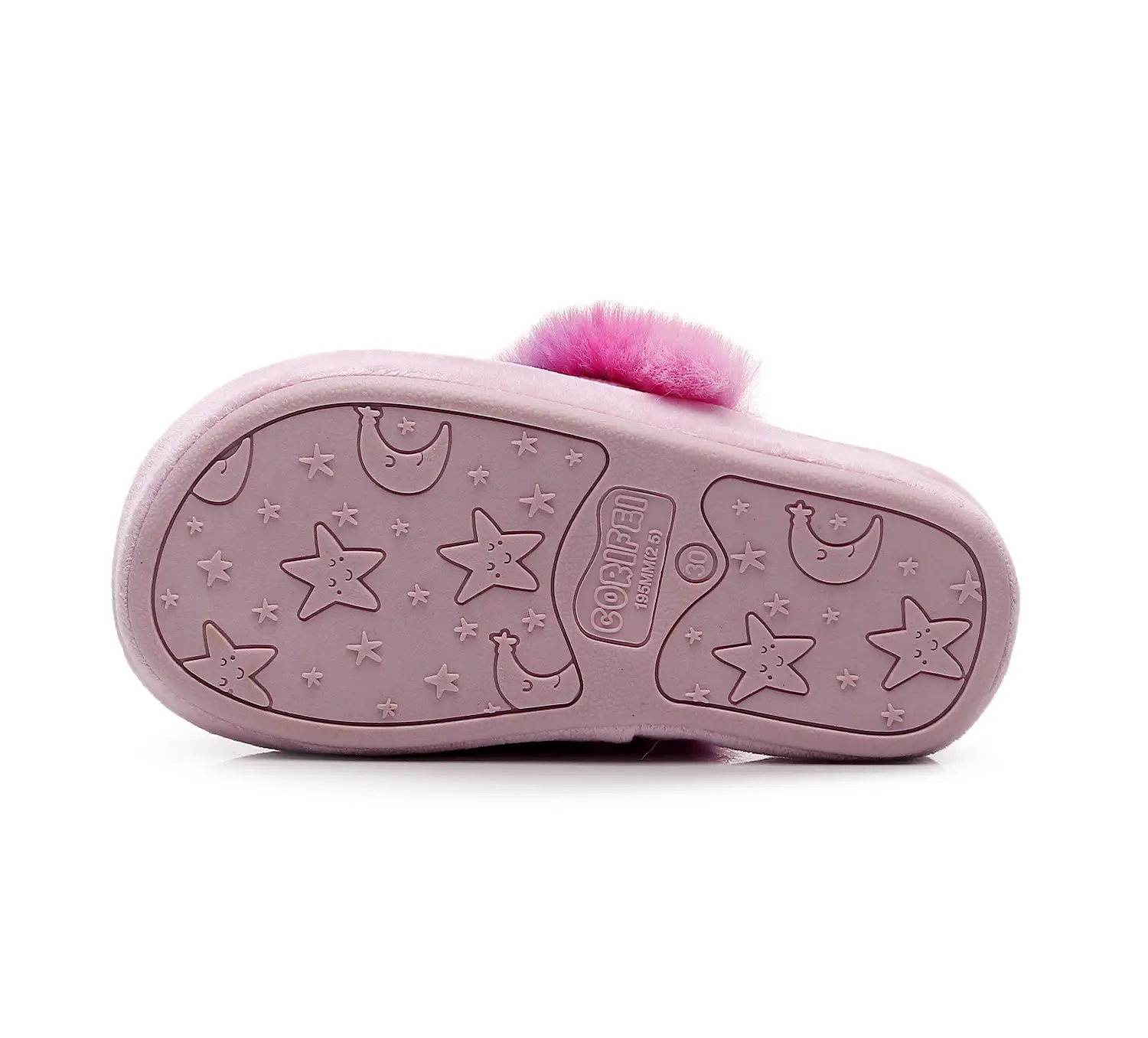 Girls Cartoon Plush Slippers Pink 2025 — feature 6