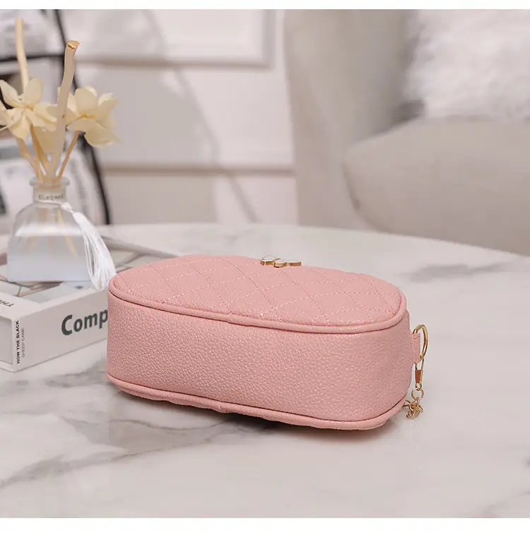 Pink Butterfly Chain Shoulder Bag for Women — feature 21