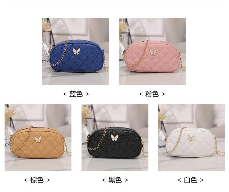 Pink Butterfly Chain Shoulder Bag for Women — feature 4