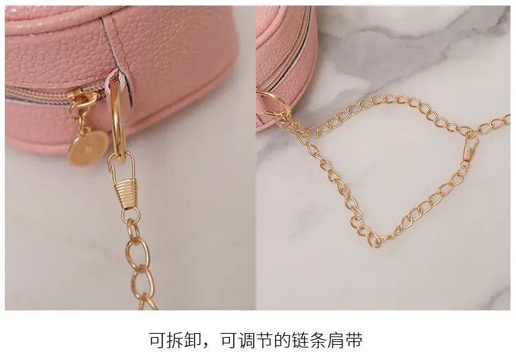 Pink Butterfly Chain Shoulder Bag for Women — feature 7
