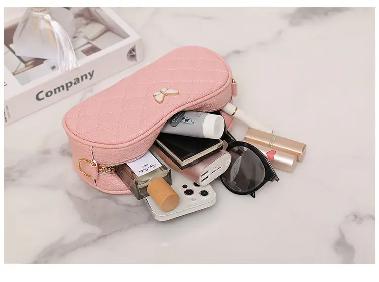 Pink Butterfly Chain Shoulder Bag for Women — feature 9