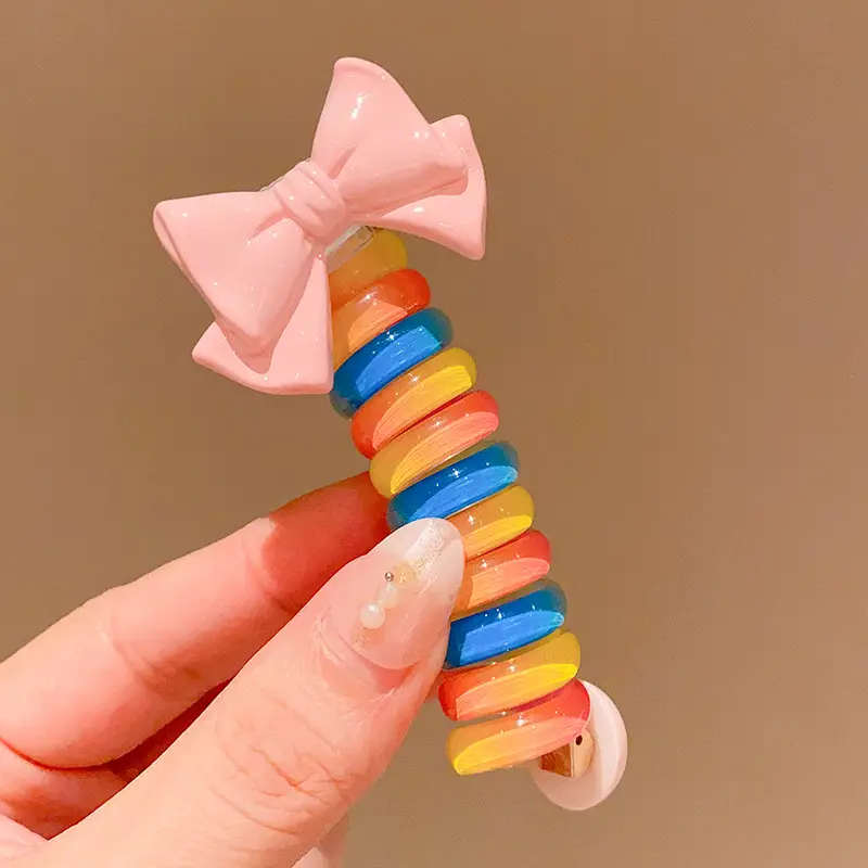 Children's Sunflower Hair Band with High Elastic Ponytail