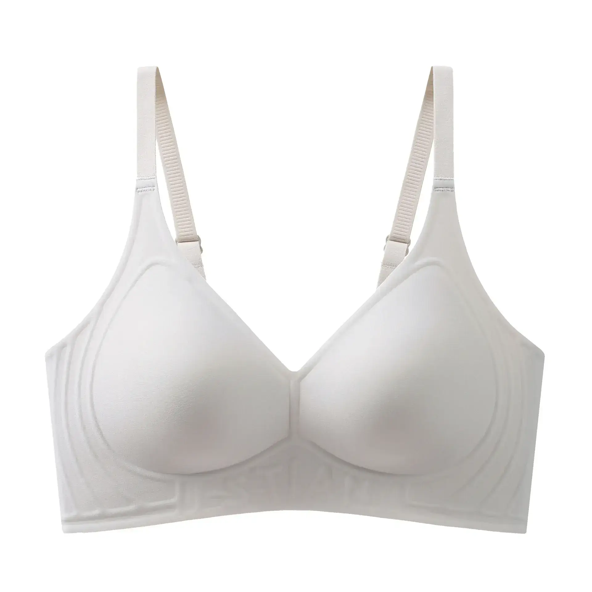 Non-Rimmed Jelly Lifting Bra for Women Small Chest Push Up