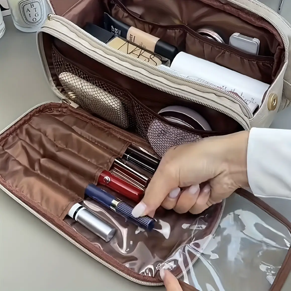2026 Travel Makeup & Toiletries Bag for Women — feature 4